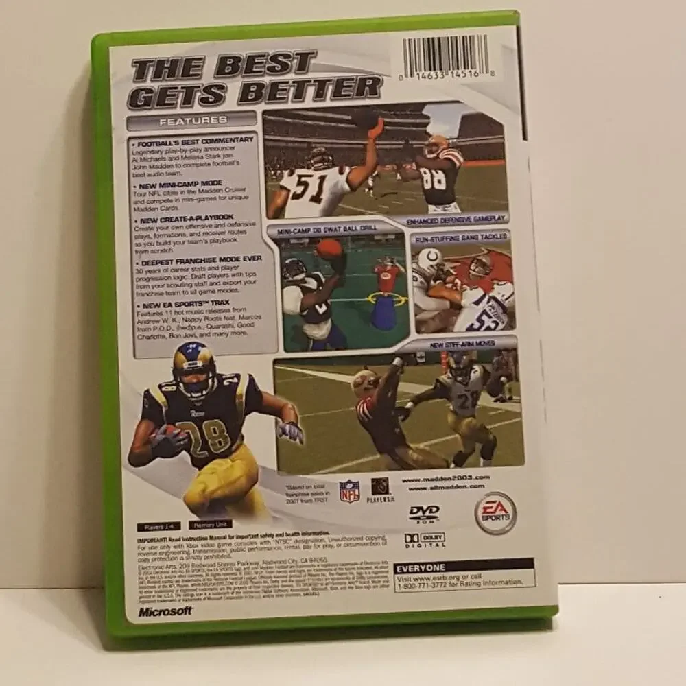 Madden NFL 2003 [Xbox]